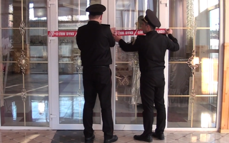 Bu şadlıq sarayı bağlandı - Video