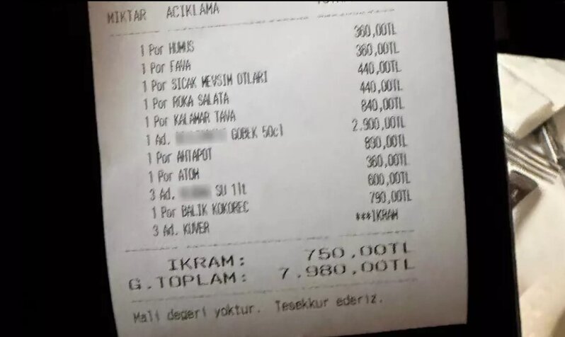 3 şüşə sudan alınan qiymətə baxın - FOTO