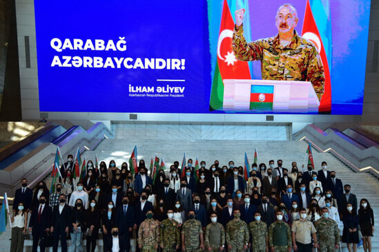 Gənclərin iştirakı ilə "Vətən mənə oğul desə" anım tədbiri keçirilib – FOTO