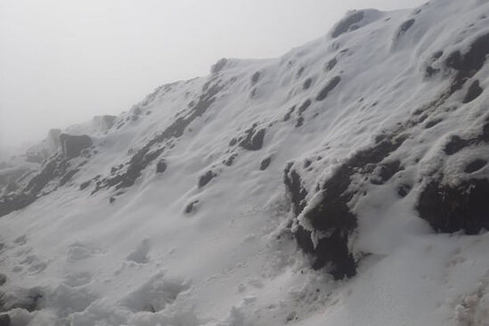 Ağ örpəyə bürünən Kəlbəcərdən yeni görüntülər - VİDEO