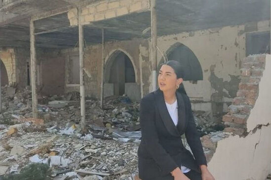 Fulya Öztürk: "Ermənistan uşaq qatilidir, bunu bütün dünya bilməlidir" - FOTO