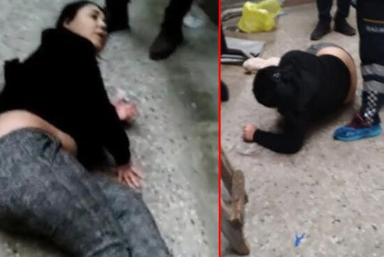 Polis əxlaqsızlıq yuvasına basqın etdi - Balkondan tullanıb qaçmaq istəyən azərbaycanlı qadının ayağı sındı