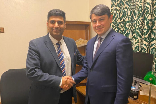 Dövlət Komitəsinin sədri Londonda Lordlar Palatasının üzvləri ilə görüşdü