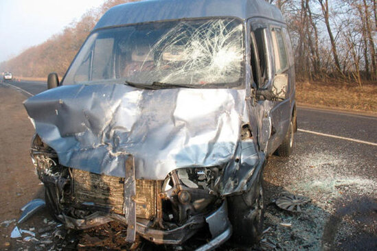 Azərbaycanda 13 nəfərin yaralandığı dəhşətli qəzanın görüntüləri - YENİLƏNİB + VİDEO