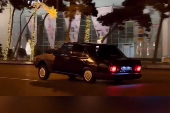 Gecələr Bakıda meydan sulayan koronaviruslu avtoxuliqan saxlanılıb - VİDEO