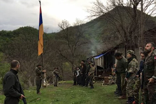 Erməni terror təşkilatı Xankəndidə filial açır - VİDEO