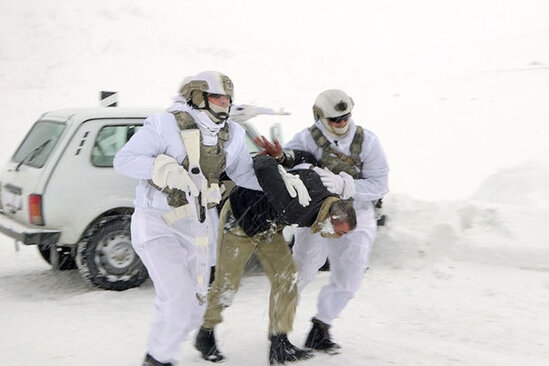 Azərbaycan Ordusu, DTX və FHN Naxçıvanda birgə təlim keçirdi - VİDEO