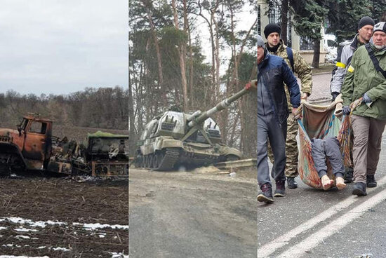 Ukrayna ordusunun Baş Qərargahı son məlumatları AÇIQLADI - FOTO