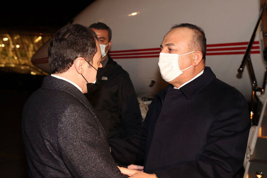 Çavuşoğlu Bakıya gəlib - FOTO