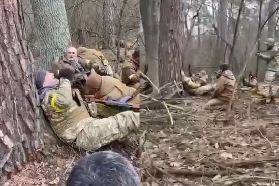 Gürcü könüllüləri məşhur mahnılarını ifa etdilər - VİDEO