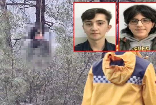 Məktəblilər ağaca asılı halda tapıldı - FOTO