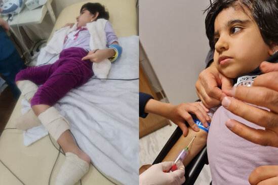 Doqquz yaşlı Nurayın 10 gün vaxtı qaldı: 3500 manat pul lazımdır - FOTO