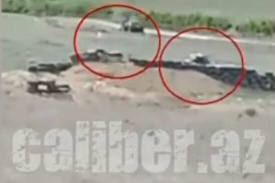 "Caliber": Erməni yaraqlıları Qarabağda sülhməramlıların gözü qarşısında səngər qazırlar - VİDEO