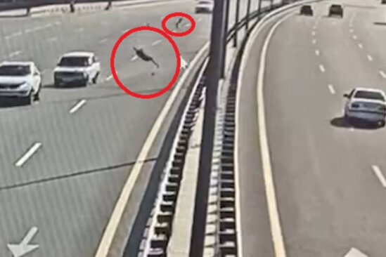 Bakıda dəhşətli qəzalar: Piyadaların vurulma görüntüləri - ANBAAN VİDEO