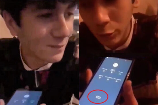 Azərbaycanda TƏRBİYƏSİZLİK: Təcili tibbi yardım operatorunu ələ saldılar - VİDEO