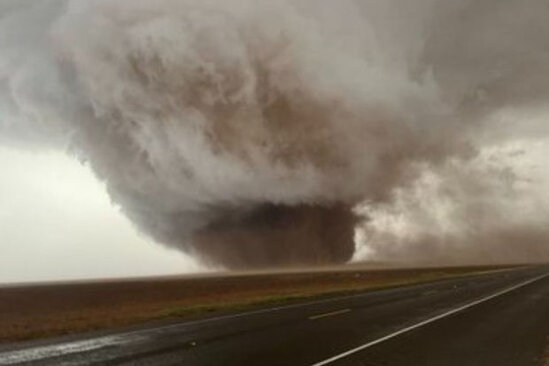 ABŞ-da nəhəng tornado - VİDEO