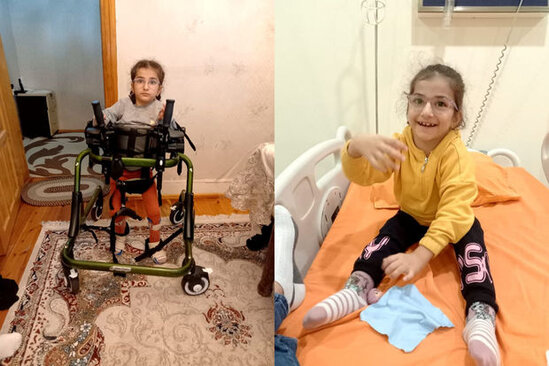 Yeddi yaşlı qızın köməyə ehtiyacı var - FOTO