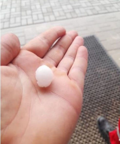 Daşkəsən və Göygöl rayonlarına güclü dolu yağıb – FOTO