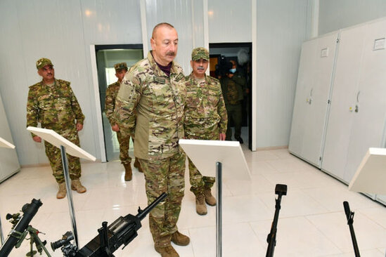 İlham Əliyev Kəlbəcərdə "N" saylı hərbi hissənin açılışında iştirak edib