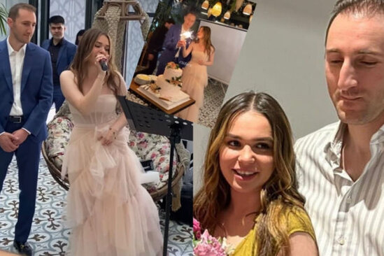 ATV-nin keçmiş prezidentinin bloqer qızının ABŞ-dakı nişanından GÖRÜNTÜLƏR - FOTO/VİDEO