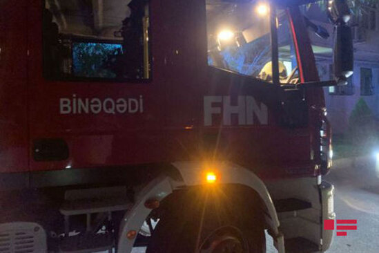 Bakıda mənzildə partlayış zamanı qadın xəsarət alıb – FOTO/VİDEO