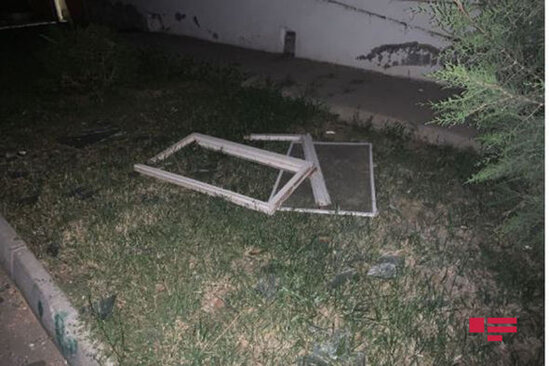 Bakıda mənzildə partlayış zamanı qadın xəsarət alıb – FOTO/VİDEO