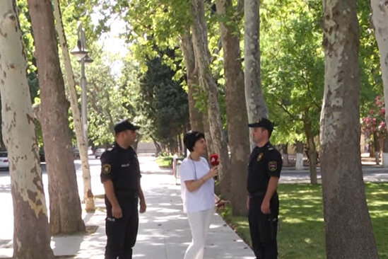 Baş verəcək qəzanın qarşısını alan çevik polislər – VİDEO