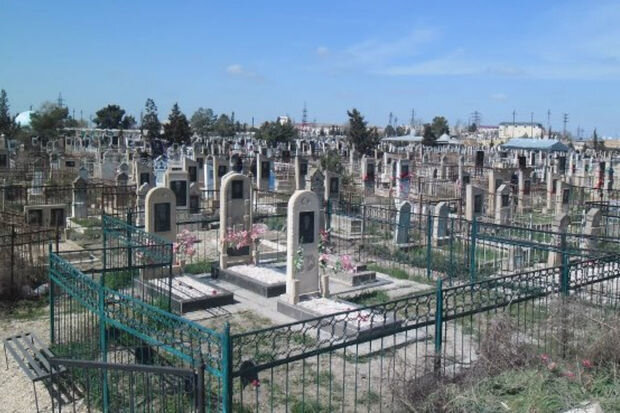 Azərbaycanda qəbiristanlıqda biabırçılıq - VİDEO