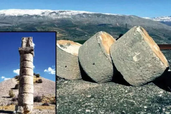 Türkiyədə zəlzələdə 2000 illik tarixi abidə dağıldı - FOTO