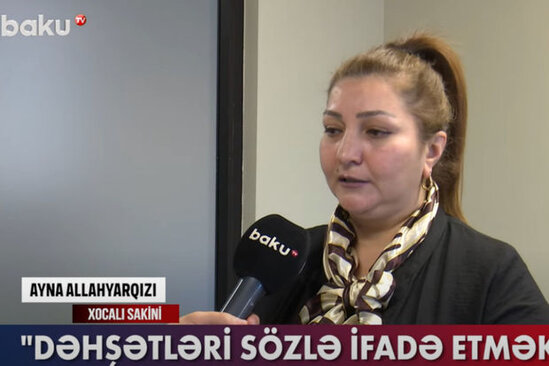 Xocalı sakini: "Elə bir dəhşət idi ki, heç kim ölən yaxınını belə tanımırdı" - VİDEO