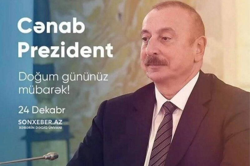 Bu gün Prezident İlham Əliyevin doğum günüdür