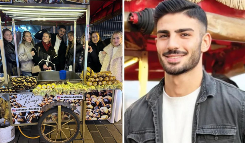 Küçədə satılan qarğıdalının qiyməti şok edir! Səbəb: satıcının yaraşıqlı olması - VİDEO