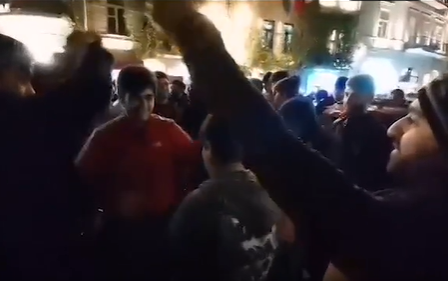 Bakıda gənclərin Zəfər coşqusu - Video