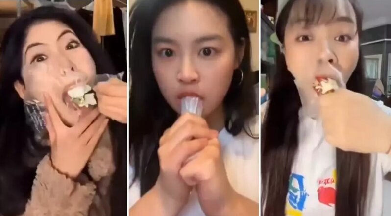 Çində gənclər arasında təhlükəli "plastik torba" trendi yayıldı