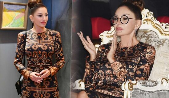 Mehriban Əliyevanın geyimində tarixi detal