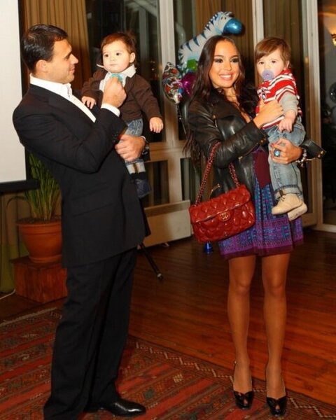 Emin Leyla Əliyevanı təbrik etdi - Fotolar