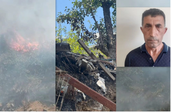 Xankəndidə yanğın törədən şəxs həbs edildi