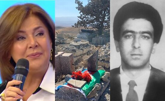 "Ermənilər yoldaşımın qəbrini qazıb içini çıxarıblar" - Gülüstan Əliyeva