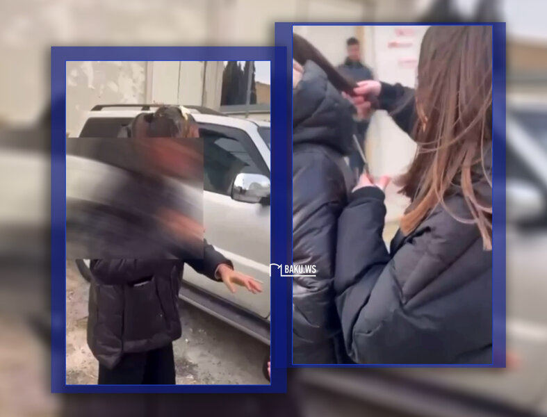 Gündəmi zəbt edən qızların davası ilə bağlı İDDİA - "Əxlaqsız qadınların şəkli ilə"