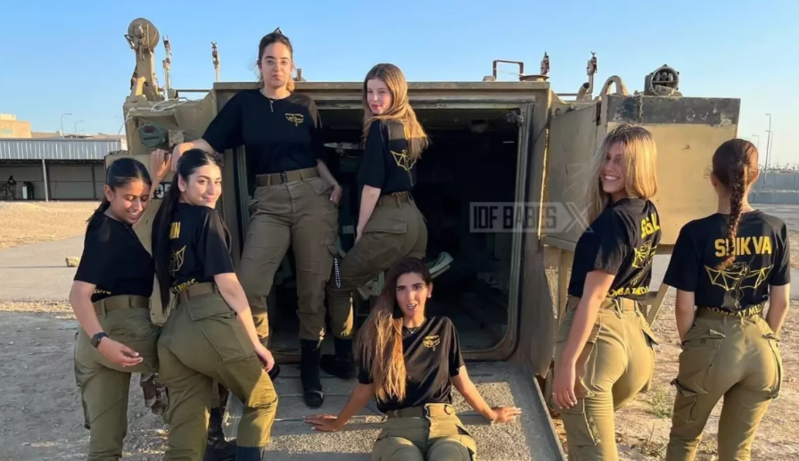 İsrailli qadın əsgərlərdən gündəm olan sosial media paylaşımı - VİDEO