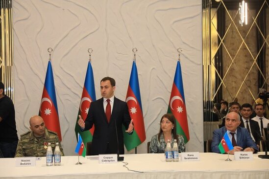 Nizami rayonunda 15 İyun – Milli Qurtuluş Günü münasibətilə konfrans keçirilib