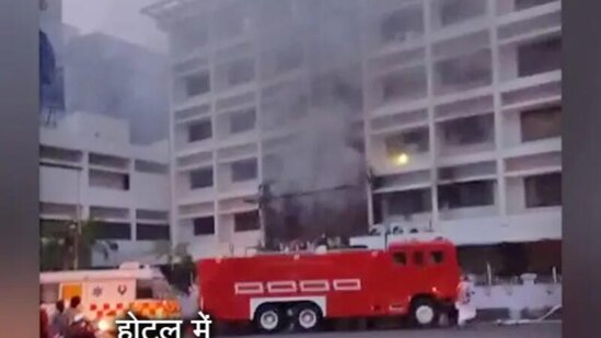 Hindistanda koronavirus xəstələrinin olduğu hotel yandı: 7 ölü, 20-dək yaralı - FOTO/VİDEO