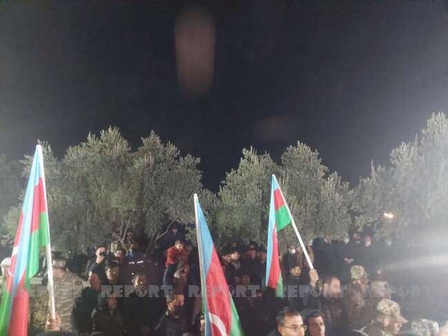 Şəhid Elçin Əliyevin nəşi torpağa tapşırıldı - Fotolar