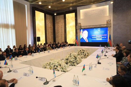 Nizami rayonunda 15 İyun – Milli Qurtuluş Günü münasibətilə konfrans keçirilib