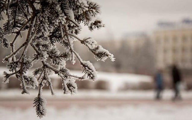 Sabah gecə Bakıda 4 dərəcə şaxta olacaq, rayonlara qar yağacaq
