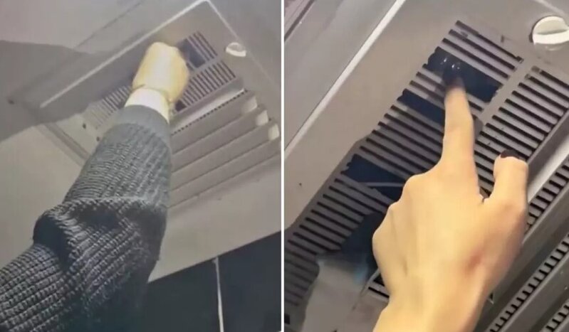 İnşaat şirkətinin tualetində gizli kamera aşkar edilidi - VİDEO