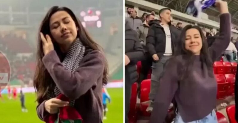 Saç hörmə videosu ilə gündəmə gələn tibb işçisi, bu dəfə belə viral oldu - VİDEO