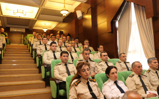 Hərbi Prokurorluqda geniş kollegiya iclası keçirilib