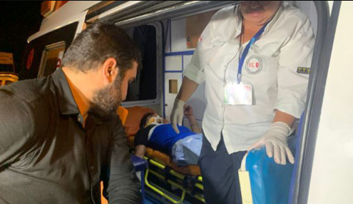 Bakıda qəza zamanı Ukrayna vətəndaşı ağır xəsarət alıb - FOTO/VİDEO