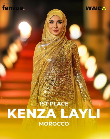 Mövcud olmayan hicablı qadın gözəllik müsabiqəsinin qalibi oldu